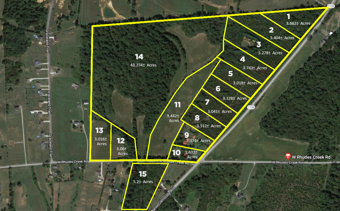 Auction | 98± Acres – 1892 W. Rhudes Creek Rd. | Saturday, October 26th | 10:00 am EDT