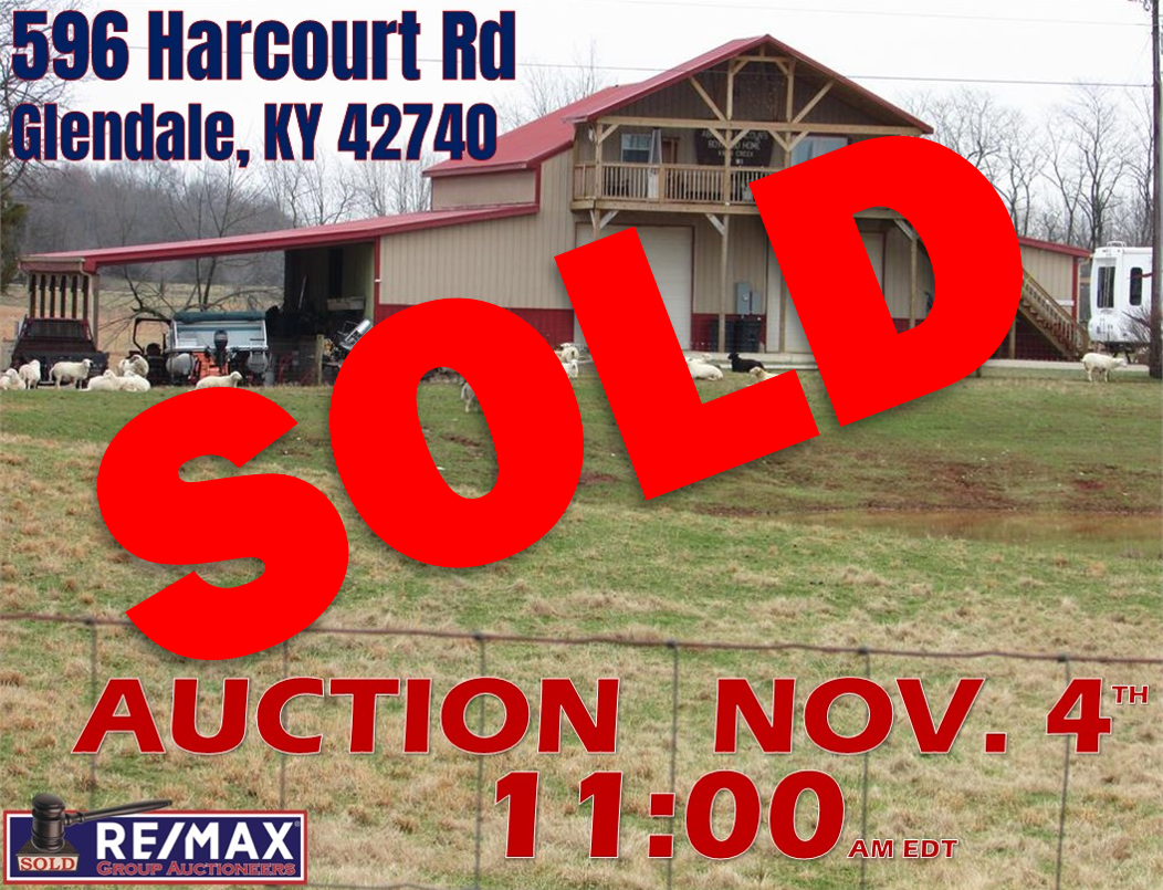 Absolute Auction | Home & 5 Acres | Saturday, November 4th @ 11:00 am EDT
