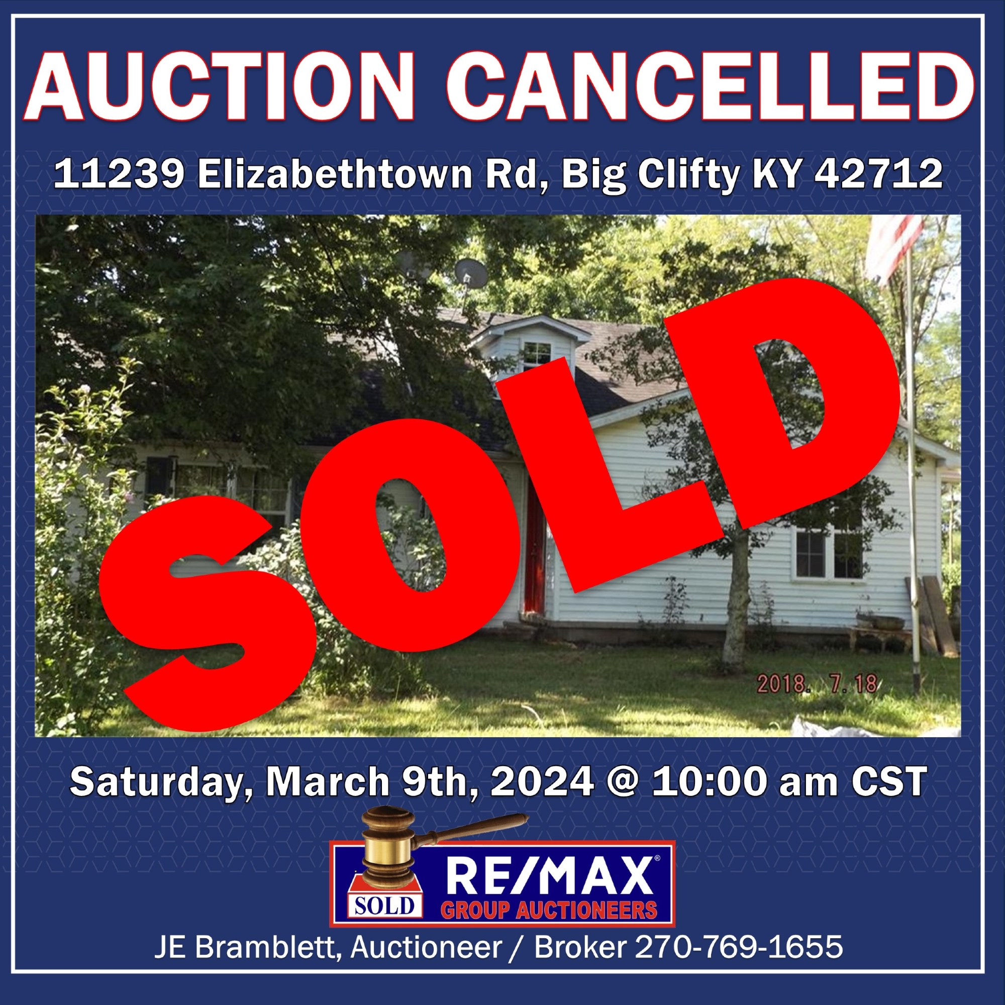 Auction | Home & 2.5± Acres | Saturday, March 9th@ 10:00 am CST