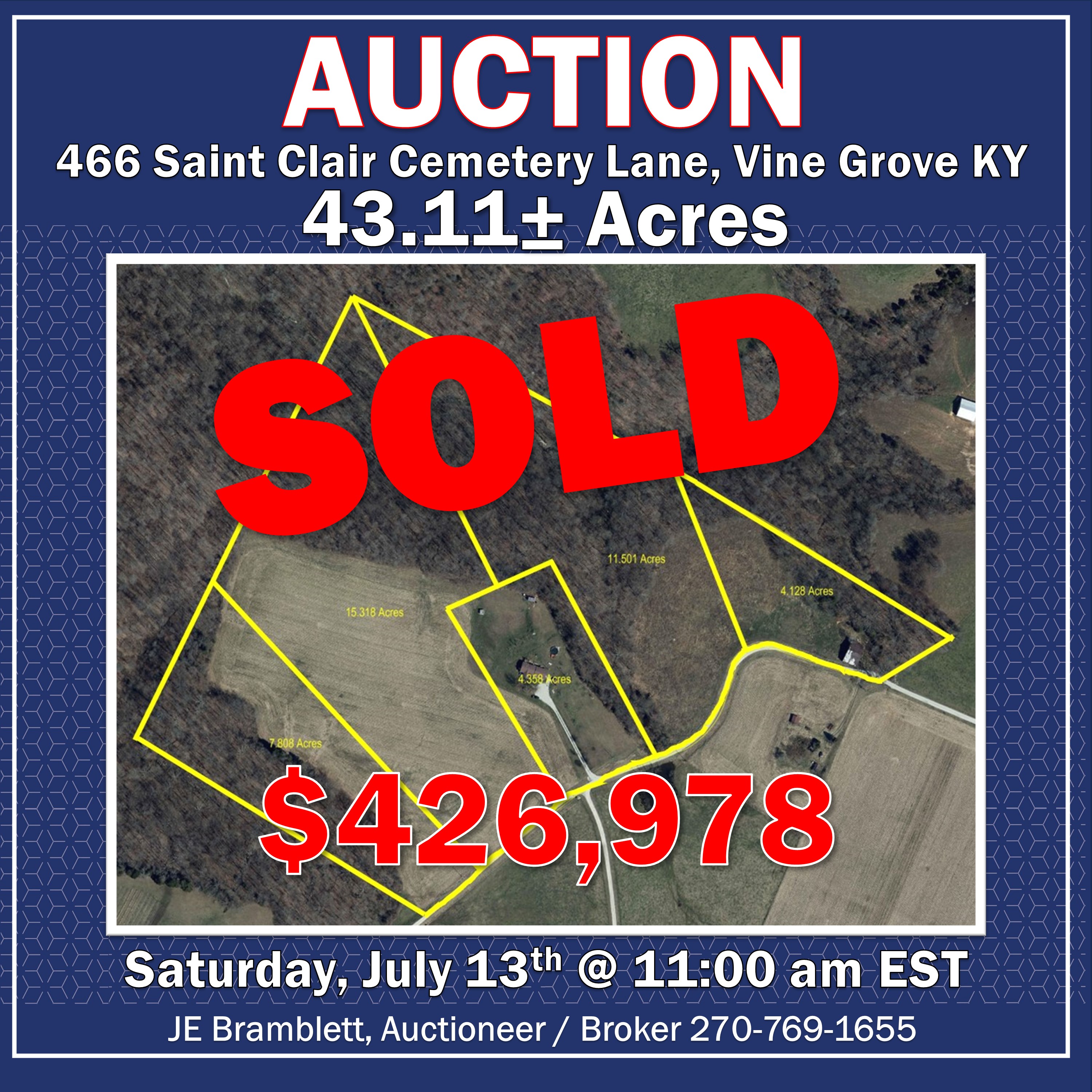 Auction | Home & 43.11± Acres w/ a Barn | Saturday, July 13th @ 11:00 am EDT