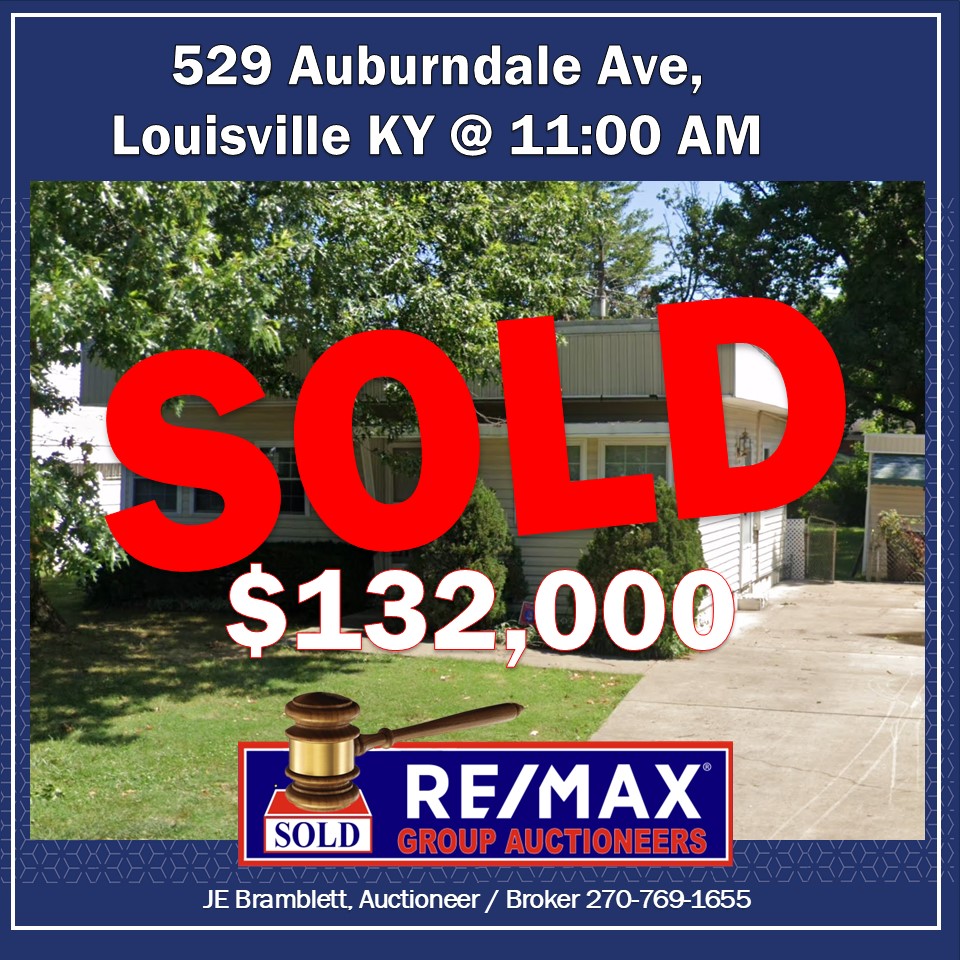 Auction | Home in Louisville | Saturday, October 5th @ 11:00 am EDT