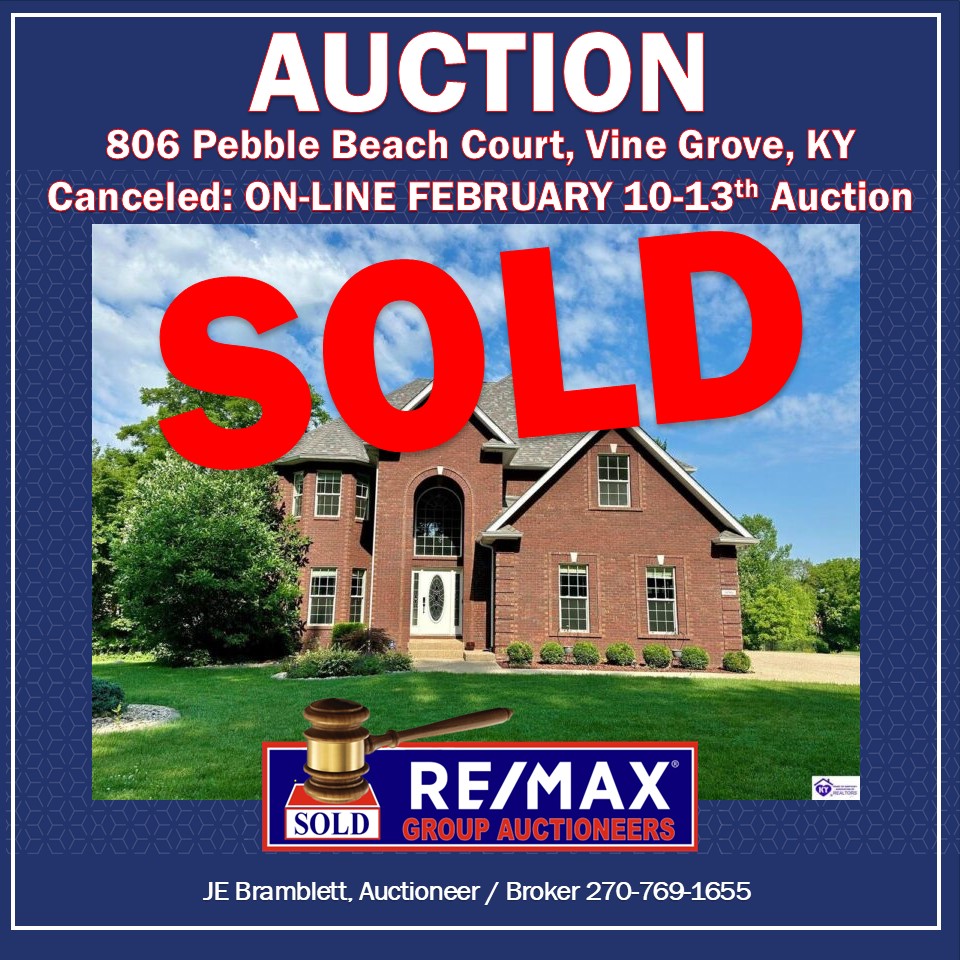 Canceled Auction | 4,800sqft Custom built Home w/ 4 Bedrooms | February 10-13th 2025 Online Auction