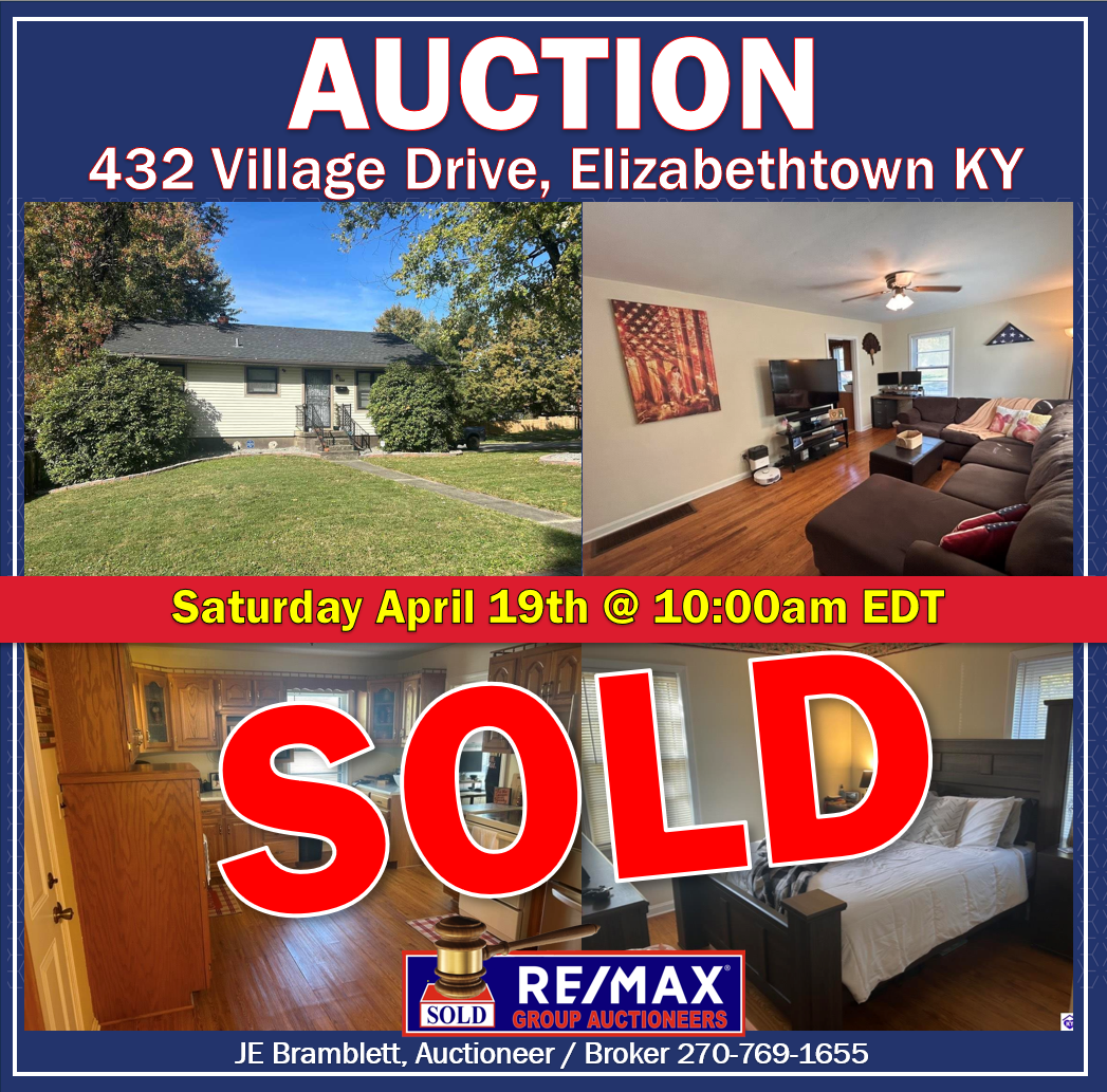 Auction | 1824± Sqft Home w/ Basement in Elizabethtown | April 19th, 2025 10:00am EDT