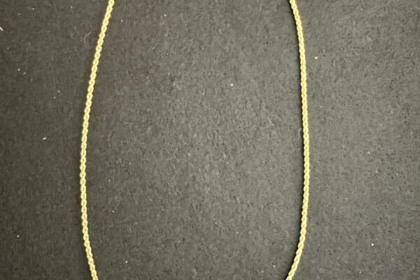 536A.JPG 19_ 14K GOLD ROPE CHAIN
