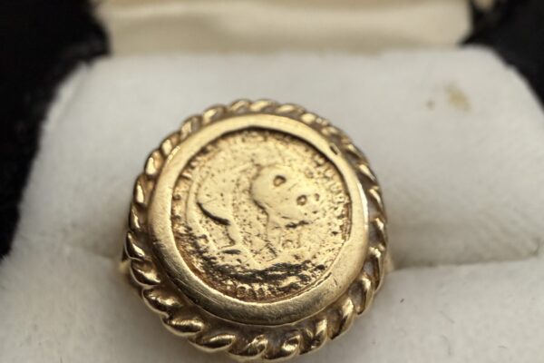 561.JPG 14K GOLD PANDA RING