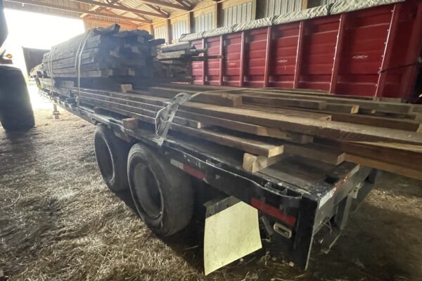 TRANSCRAFT 40_ FLAT BED TRAILER