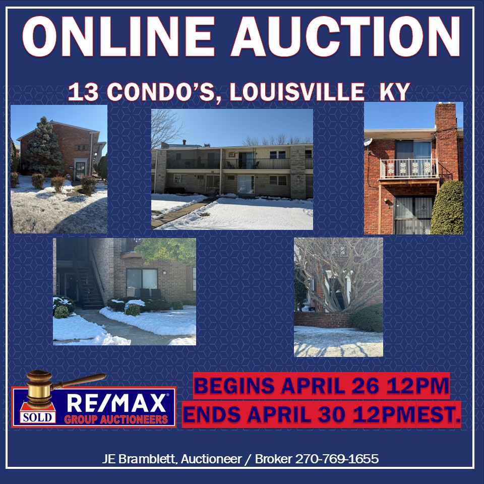 Auction |  13 Condos in Louisville, KY | EXTENDED 24 HRS.